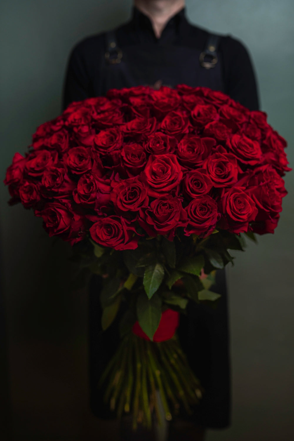 PURE RED ROSES